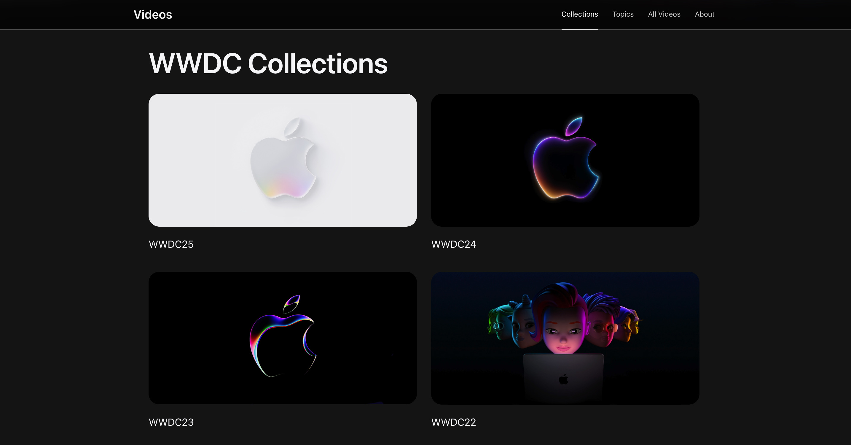 Apple Developer Videos